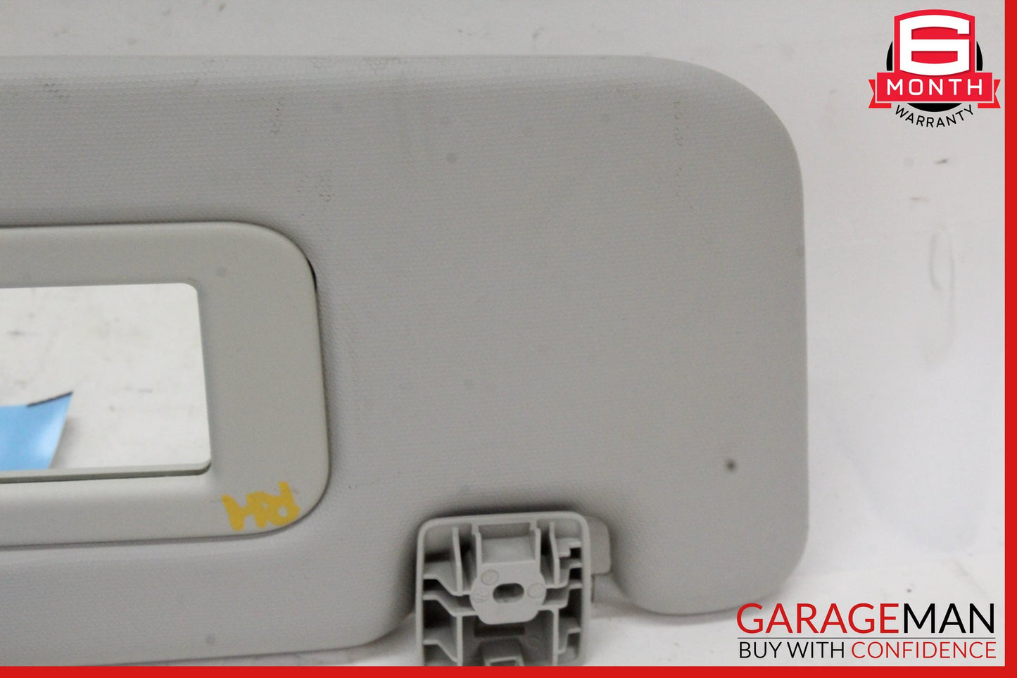 2008-2015 Smart Fortwo 451 Sedan Front Right Side Sun Visor Gray 4518100010 OEM