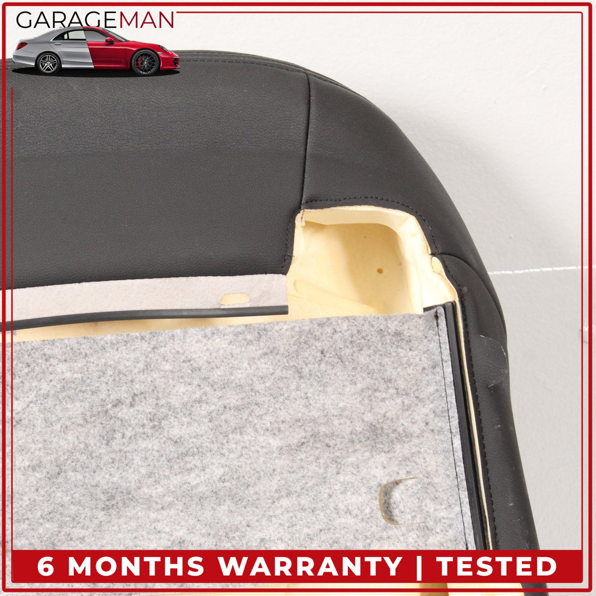 2017-2023 BMW 530e G30 Front Left Side Top Upper Seat Cushion Black 7457707 OEM