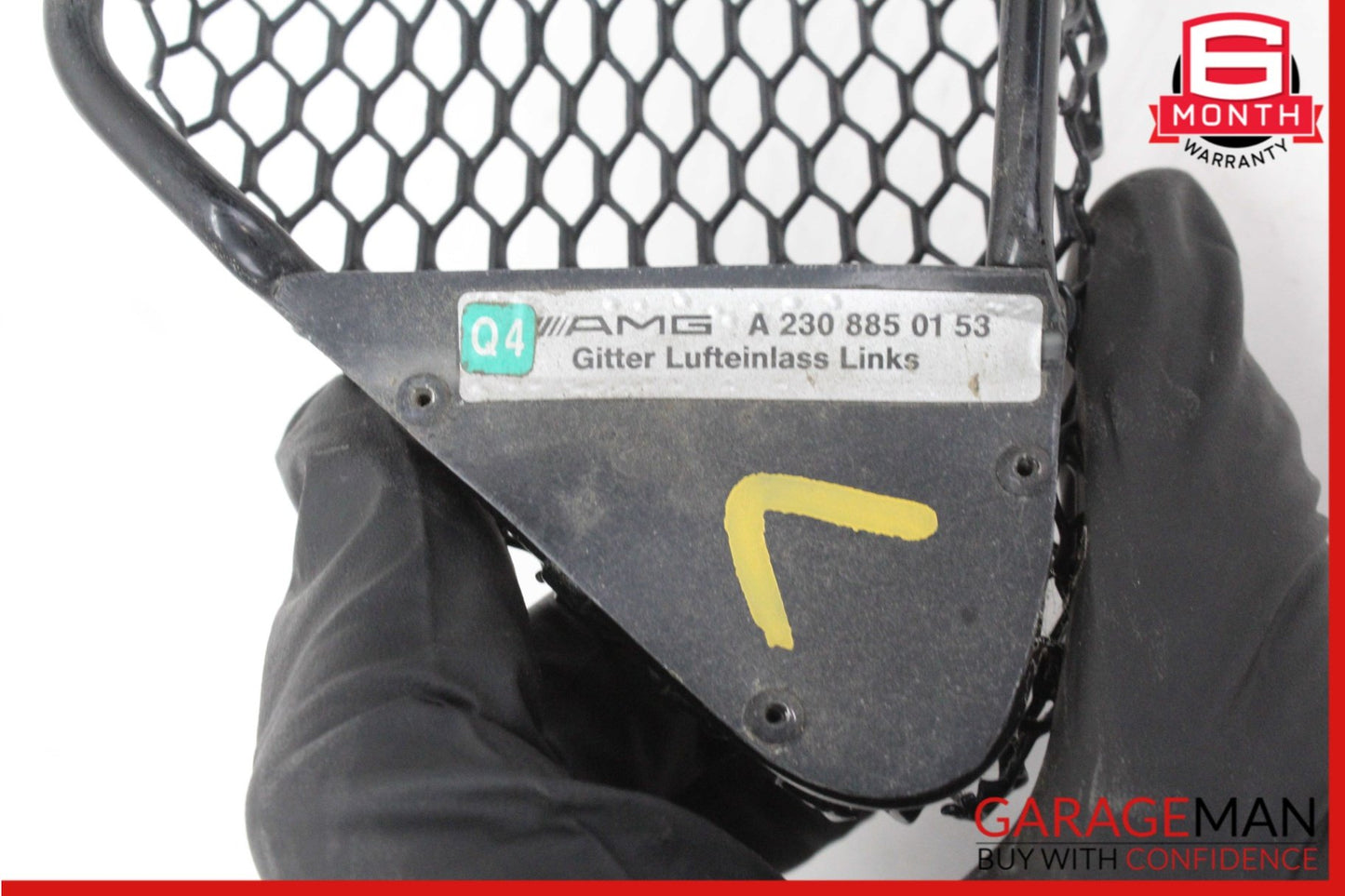 2003-2006 Mercedes SL500 R230 Front Left Bumper Grille 2308850153