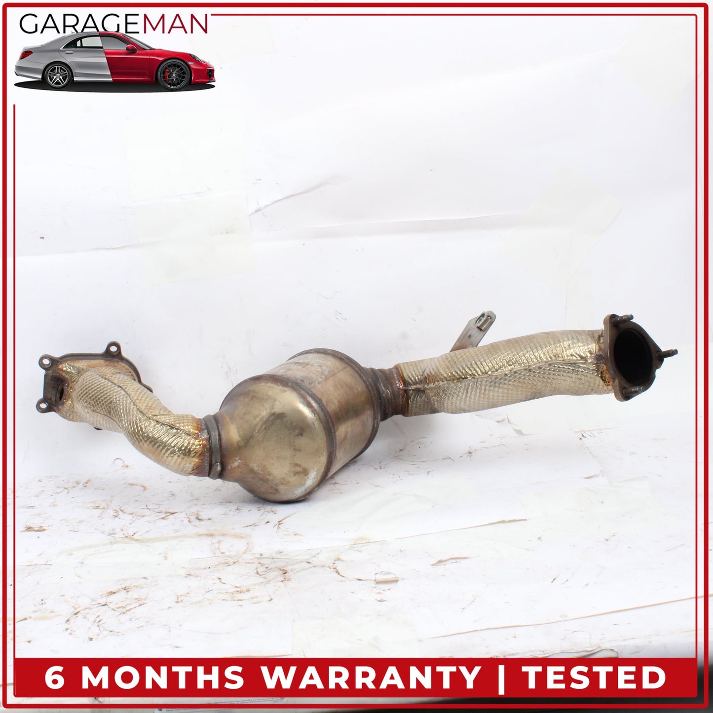 2013-2018 Audi S8 A8 S6 S7 RS7 4.0L V8 Right Exhaust Downpipe 4G0254252L OEM