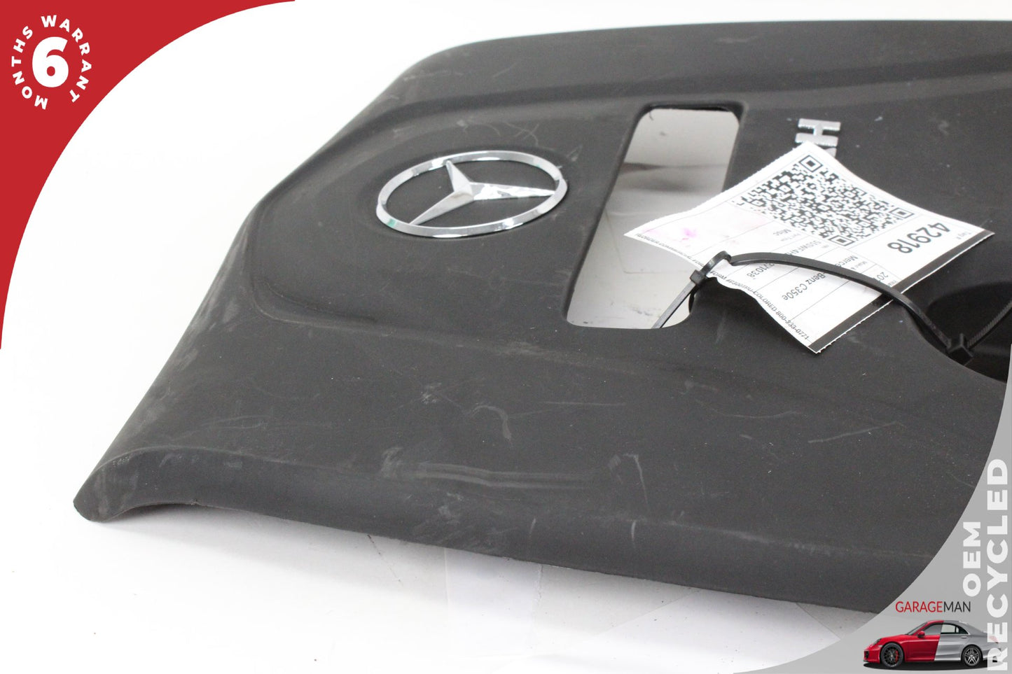 15-20 Mercedes-Benz C350e W205 Sedan Engine Motor Cover Trim Panel 2740161000