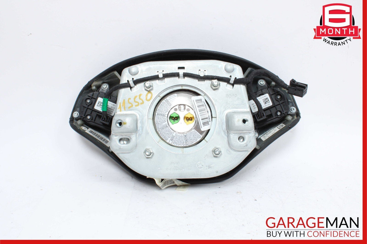 10-14 Mercedes W221 S550 S600 CL550 Steering Wheel Airbag Air Bag Leather OEM