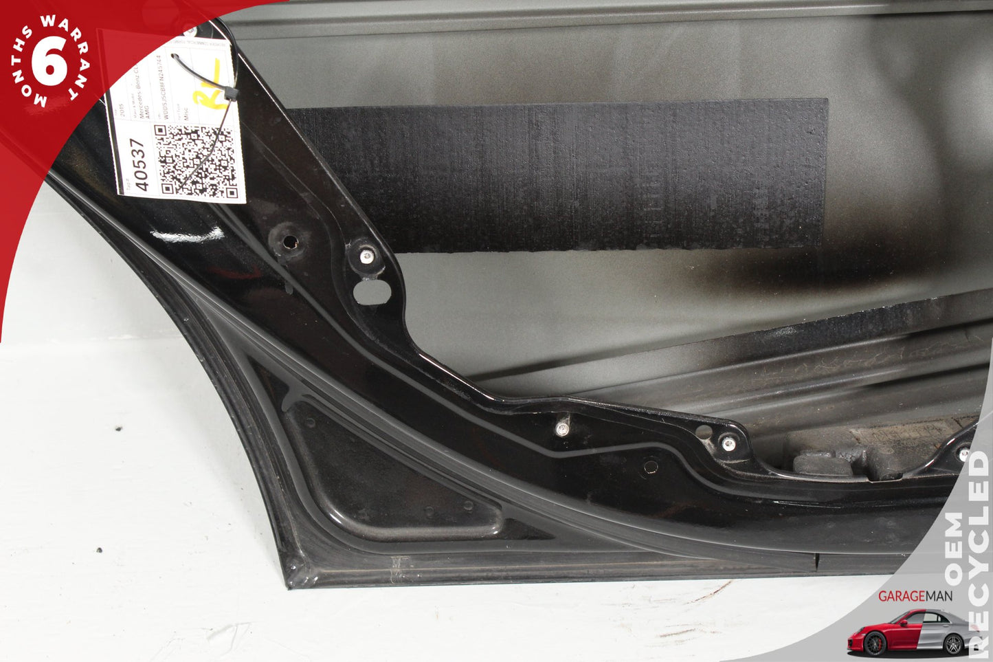 2014-2019 Mercedes W117 CLA45 AMG Rear Left Side Door Shell Panel Black OEM