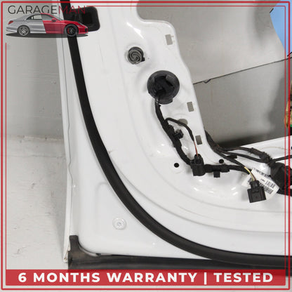 2011-2018 Audi A8 S8 Front Left Side Door Shell Glacier White Metallic OEM