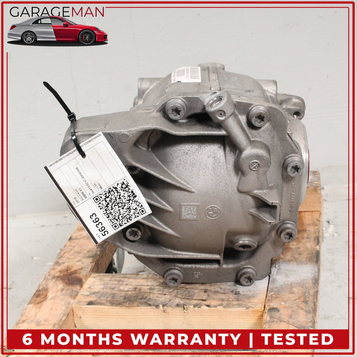 2018-2025 BMW X3 X4 AWD Rear Differential Diff Axle Carrier 3.38 8643134 OEM