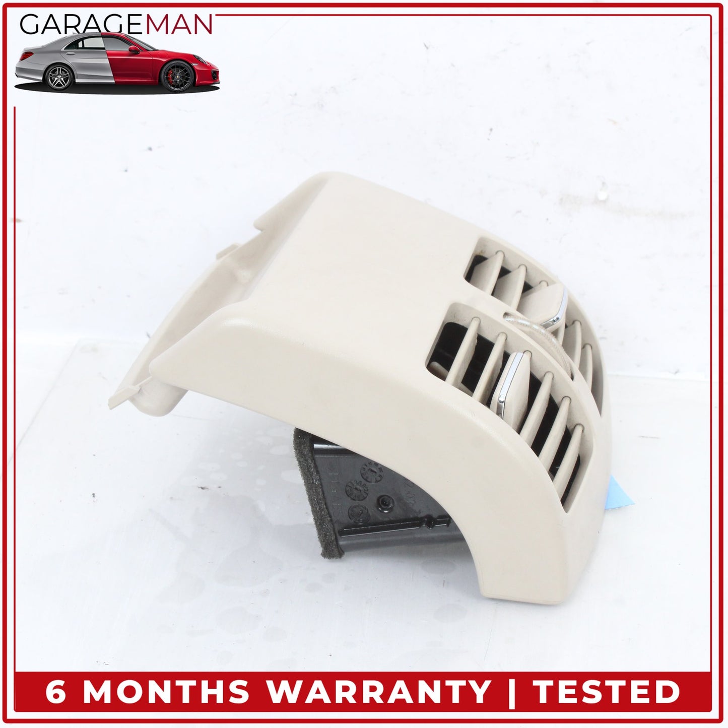 2008-2017 Mercedes C207 E400 Rear Center Console AC A/C Air Vent Beige OEM