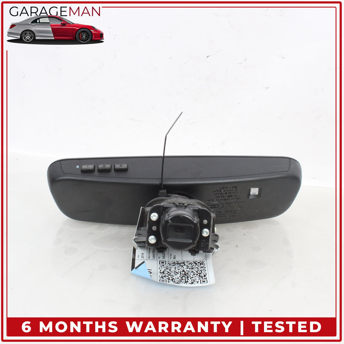 2016-2017 Land Rover Range Rover L405 Interior Rear View Mirror GK5217E678BA OEM