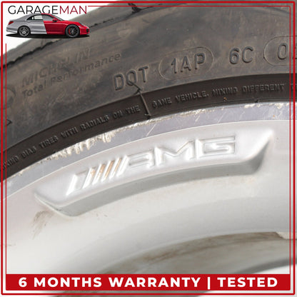 2011-2013 Mercedes W204 C250 Rear Wheel Rim w/ Tire 8.5JX17H2ET58 2044019702 OEM