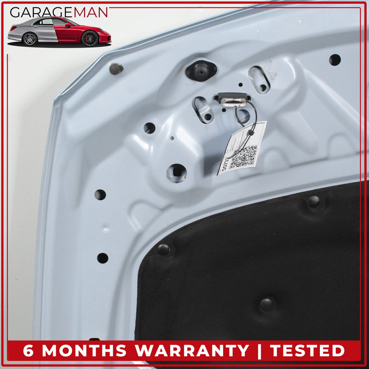 2012-2020 BMW 320i xDrive Front Hood Bonnet Panel Liquid Blue Metallic OEM