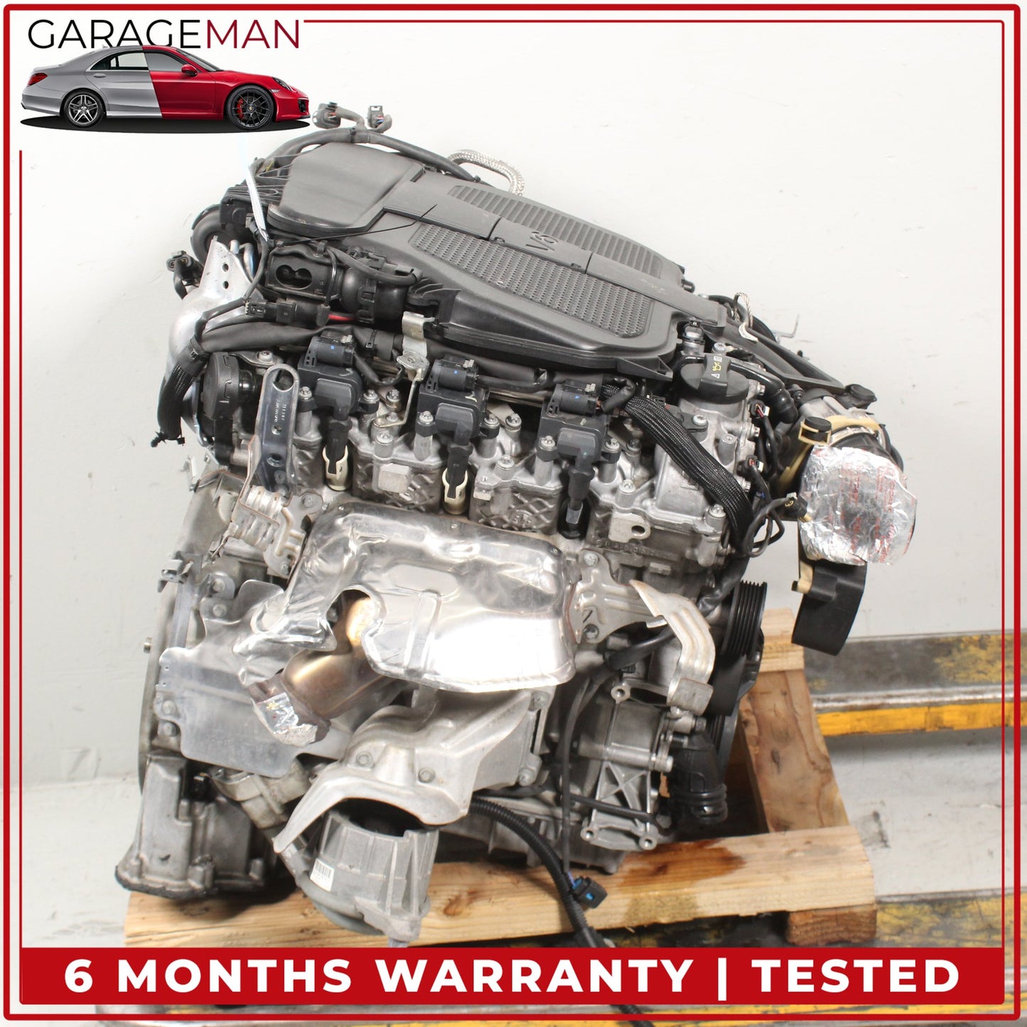 2012-2016 Mercedes W207 E350 M276 RWD Engine Motor Assembly 276.957 OEM 142k