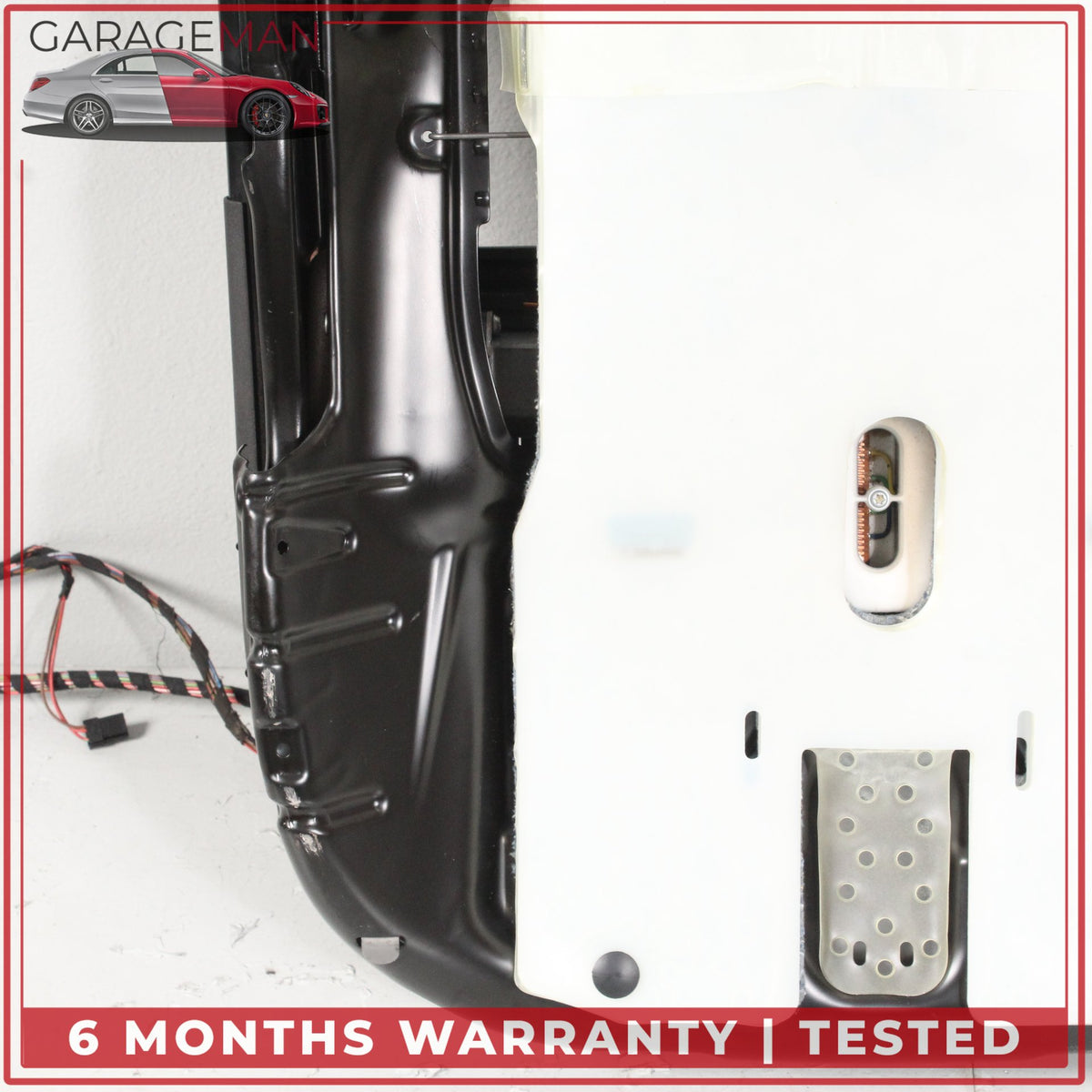 2010-2012 Range Rover L322 Front Right Seat Track Rail Frame w/ Motors OEM