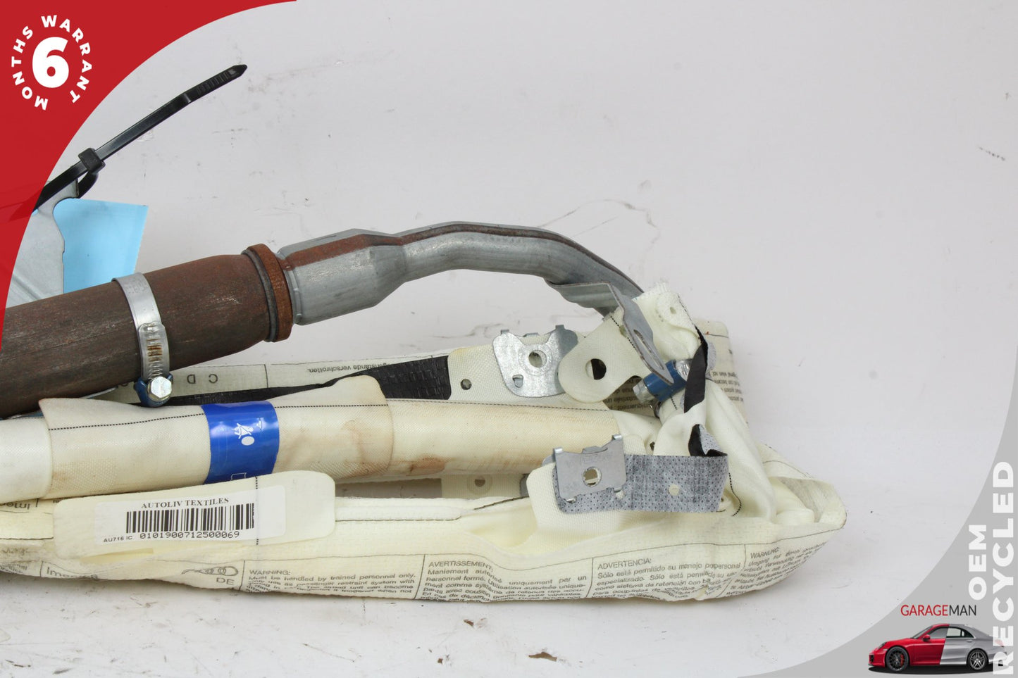 2007-2015 Audi Q7 Right Passenger Side Upper Roof Curtain Airbag 4L0880742A OEM