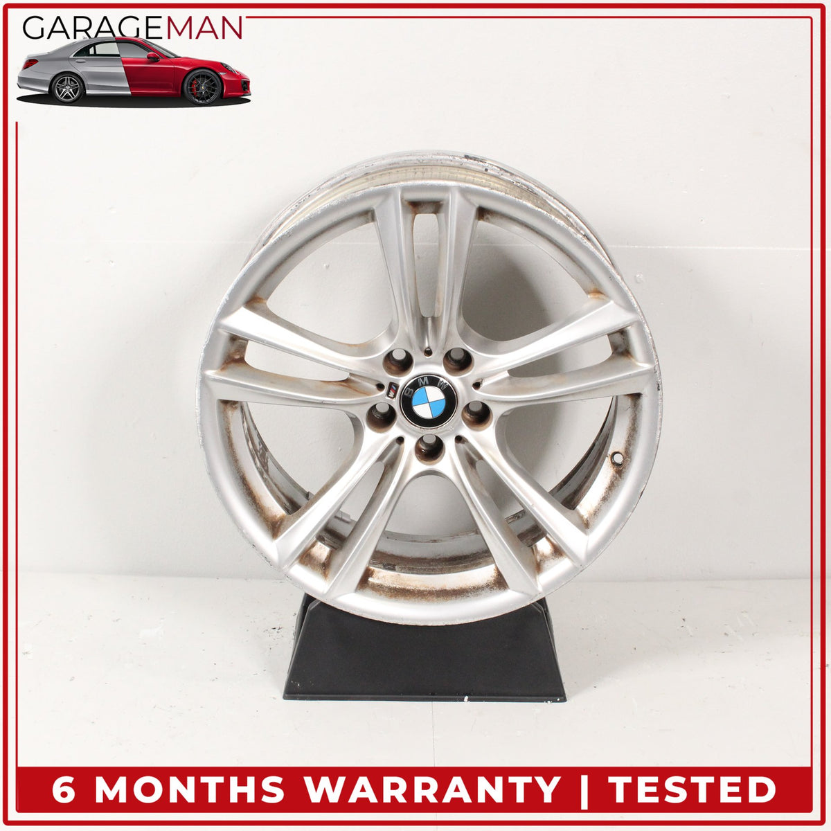 2009-2017 BMW 550i 535i 740i 750i Front Wheel Rim 8.5JX20EH2 IS25 7841823 OEM