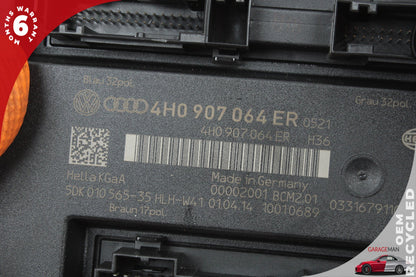 2012-2018 Audi A6 A7 A8 BCM Body Comfort Control Module Unit 4H0907064ER OEM