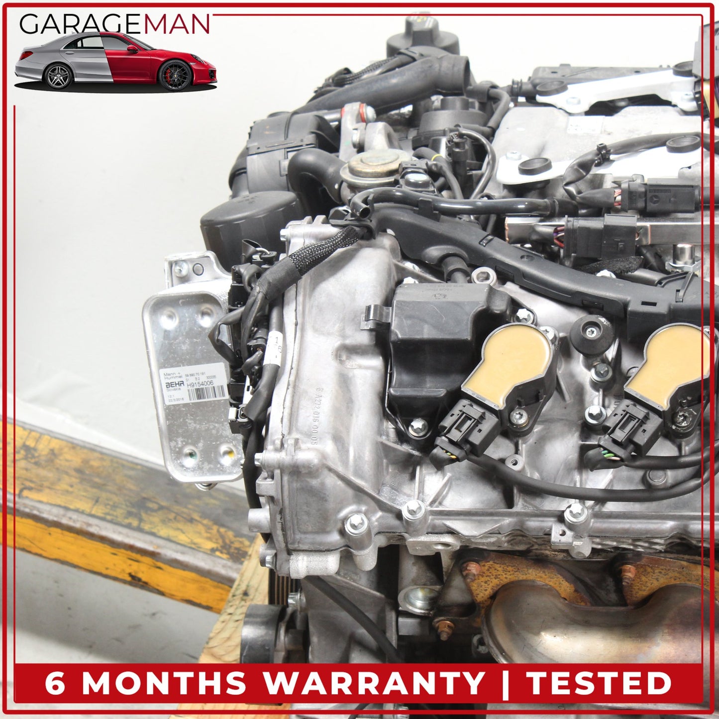 2005-2011 Mercedes W211 E350 CLK350 SLK350 3.5L V6 M272 Engine Motor OEM 163K