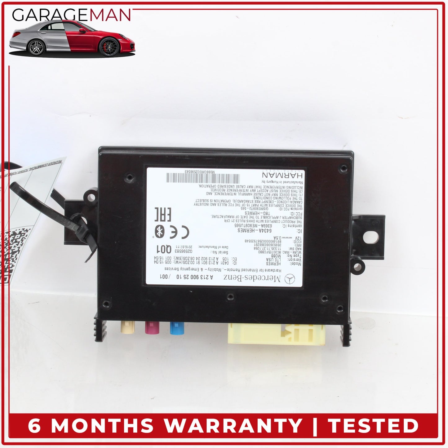 2012-2023 Mercedes W222 S550e Telematics Communication Control Module Unit OEM