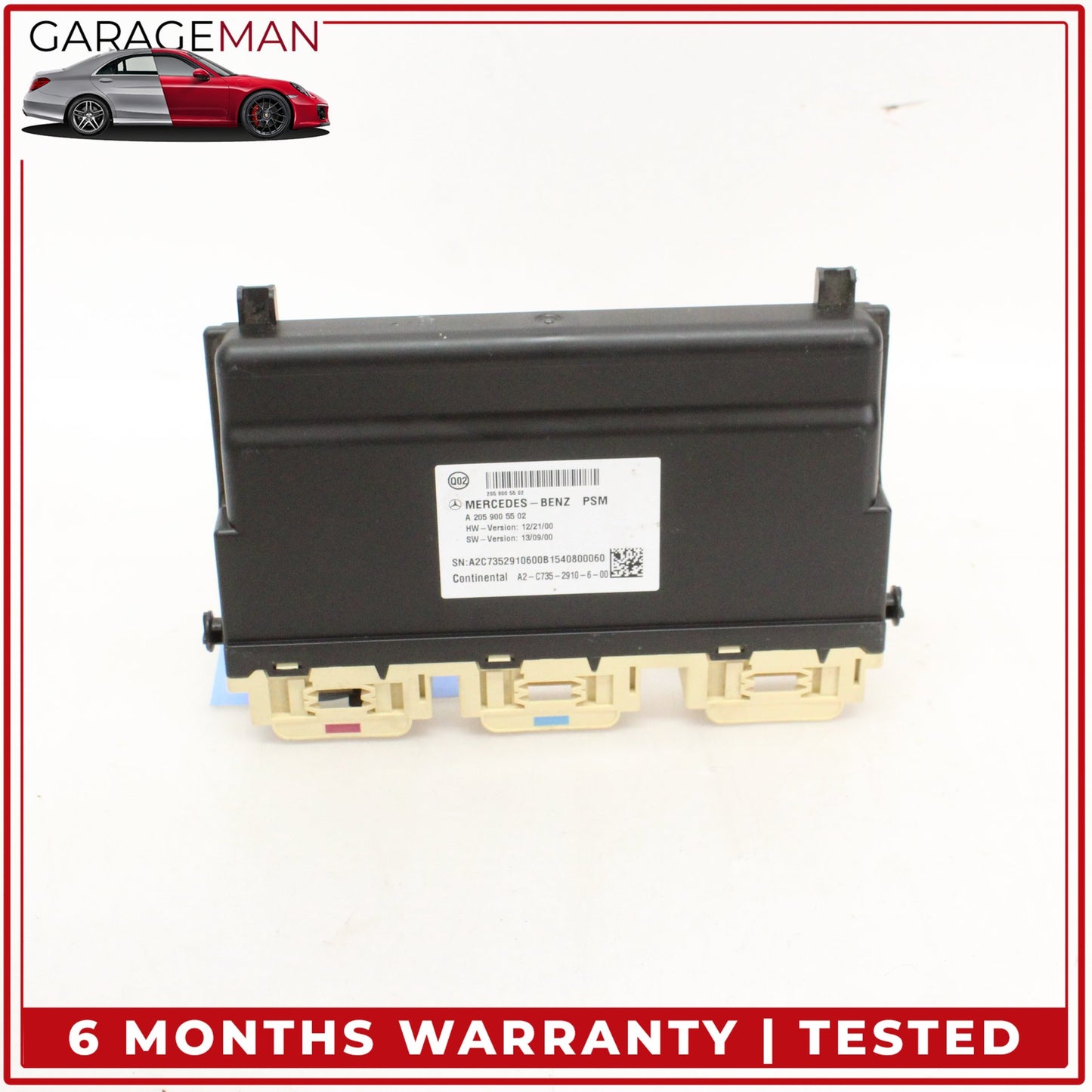 2015-2019 Mercedes-Benz C300 w205 Sedan Front Right Seat Control Module 2059005502 OEM