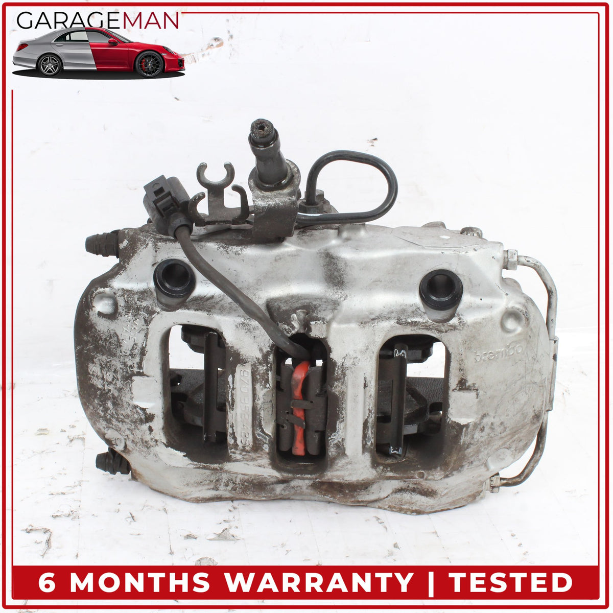 2010-2024 Porsche Panamera 970 Rear Left and Right Side Brake Caliper Set OEM