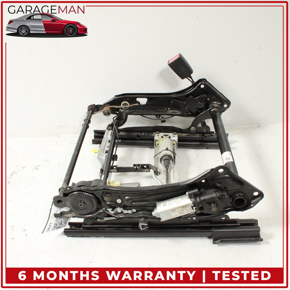 2010-2017 Mercedes C207 E550 E400 Front Left Seat Rail Track Frame w/ Motors OEM