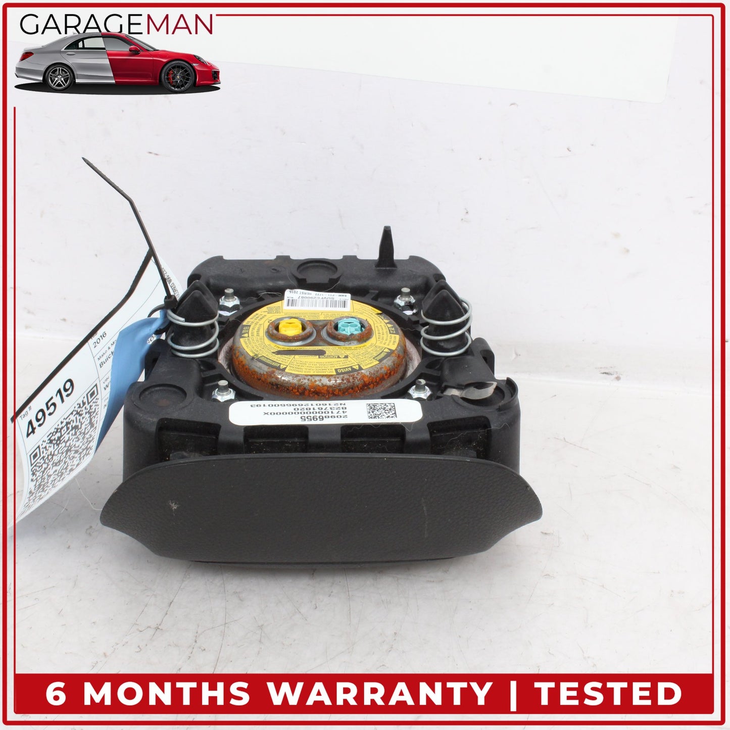 2016-2019 Buick Cascada Verano Steering Wheel Airbag 20986955 OEM