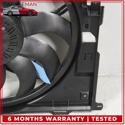 2012-2018 BMW 320i xDrive Engine Motor Cooling Radiator Fan Assembly 7608407 OEM