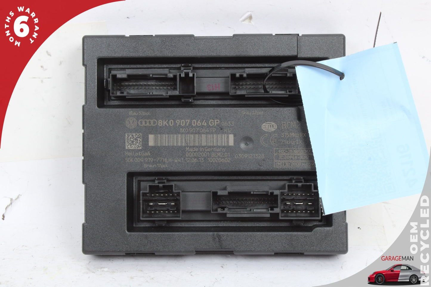 2012-2017 Audi Q5 SQ5 A4 BCM Body Comfort Control Module Unit 8K0907064KM OEM
