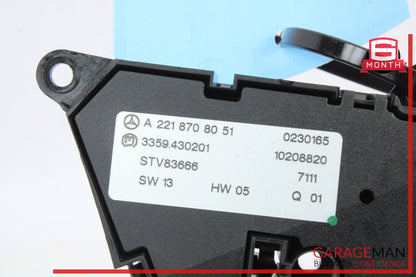 2007-2013 Mercedes S550 W221 Rear Left Seat Control Memory Switch 2218708051