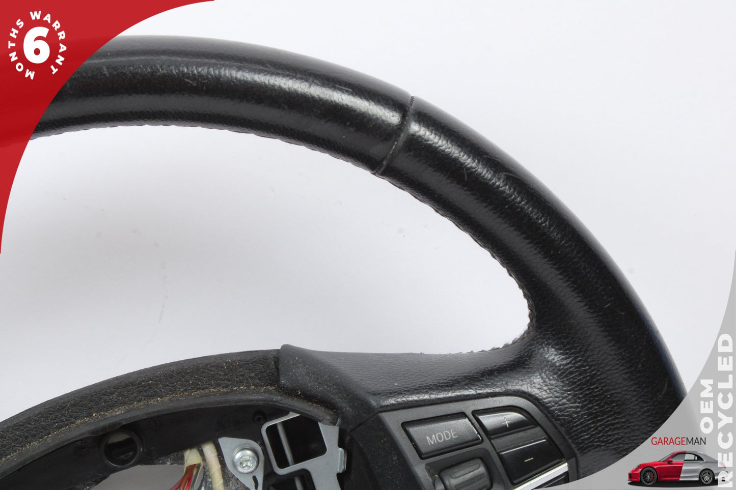 2011-2016 BMW 528i 535i F10 Front Left Side Steering Wheel Black 9229479 OEM