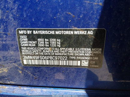 Parting Out- 2023 BMW M340i G20- 193 193