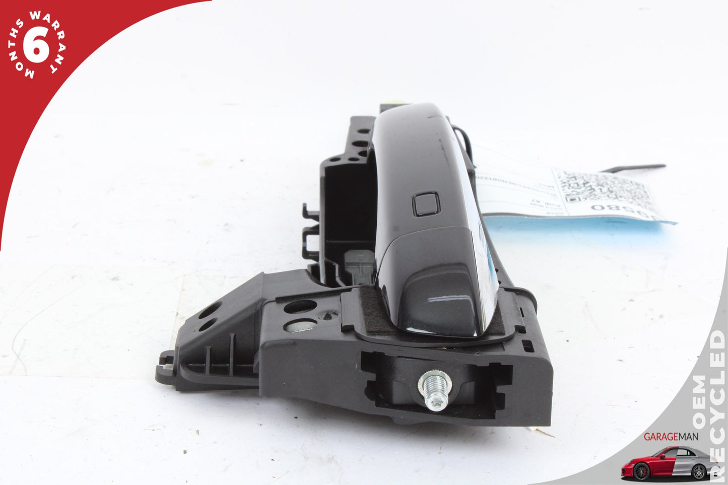 2012-2018 Audi A7 Rear Left Driver Side Exterior Door Handle Black 4H0837885 OEM