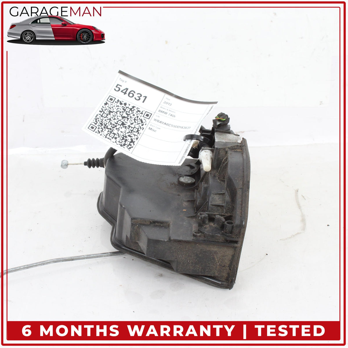 2009-2015 BMW 740i F01 Front Right Passenger Side Door Lock Actuator 7229458 OEM