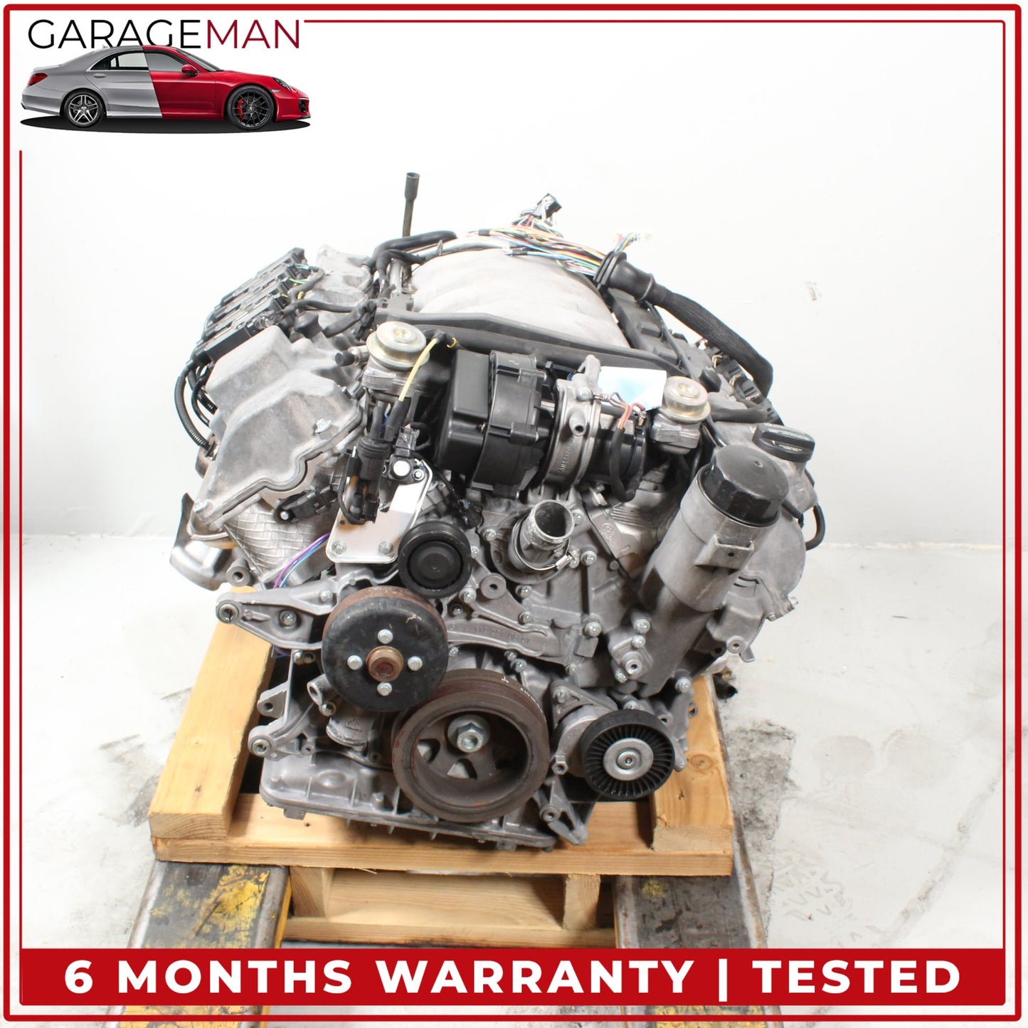 2003-2006 Mercedes R230 SL500 RWD 5.0L V8 Engine Motor Assembly OEM 130K