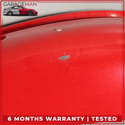 1999-2001 Porsche 911 996 Convertible Front Bumper Cover Red 99650511102 OEM