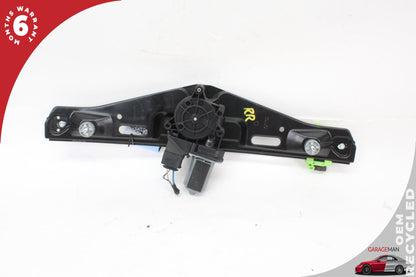 2013-2015 BMW X1 E84 Rear Right Side Window Regulator w/ Motor Assembly OEM