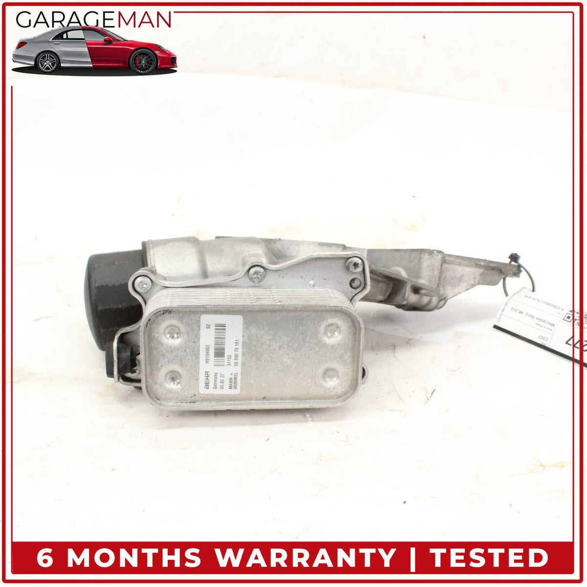 2005-2013 Mercedes W164 ML350 CLK350 Oil Filter Cooler Housing 2721800410 OEM
