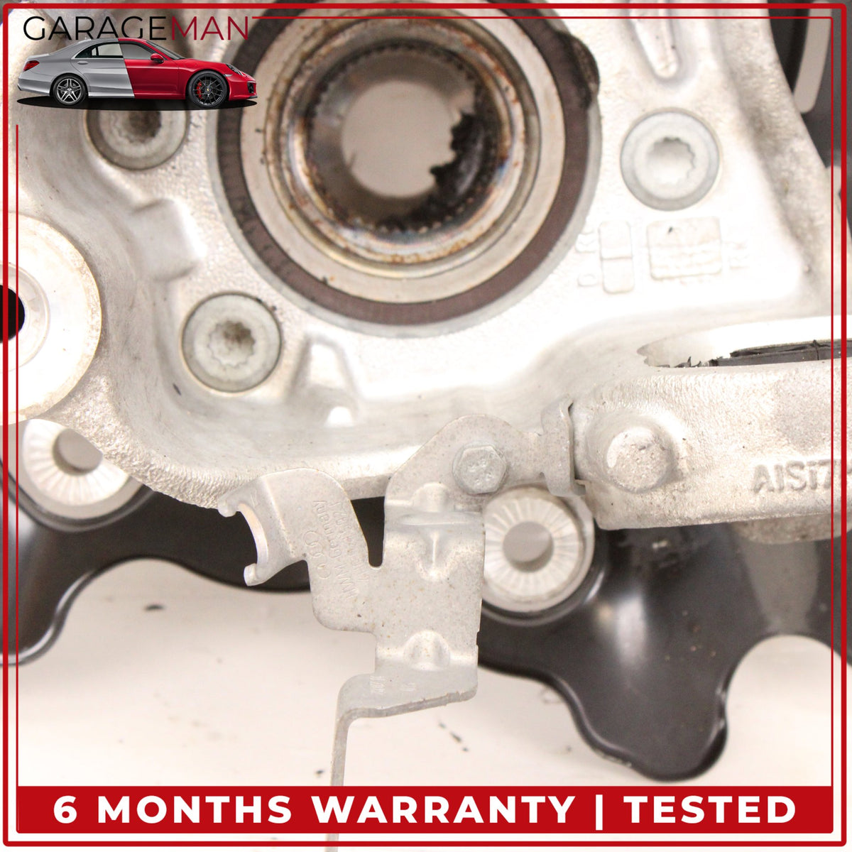 2011-2018 Audi A8 S8 Rear Right Side Spindle Knuckle Wheel Hub 4H0615612H OEM