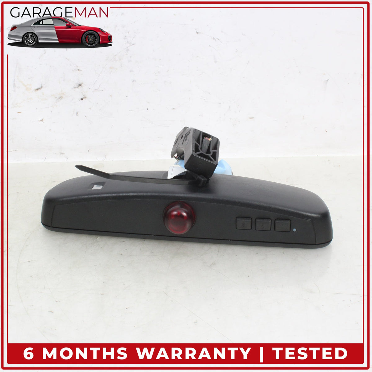 2004-2010 BMW 650i E64 Top Upper Rear View Mirror 6934475