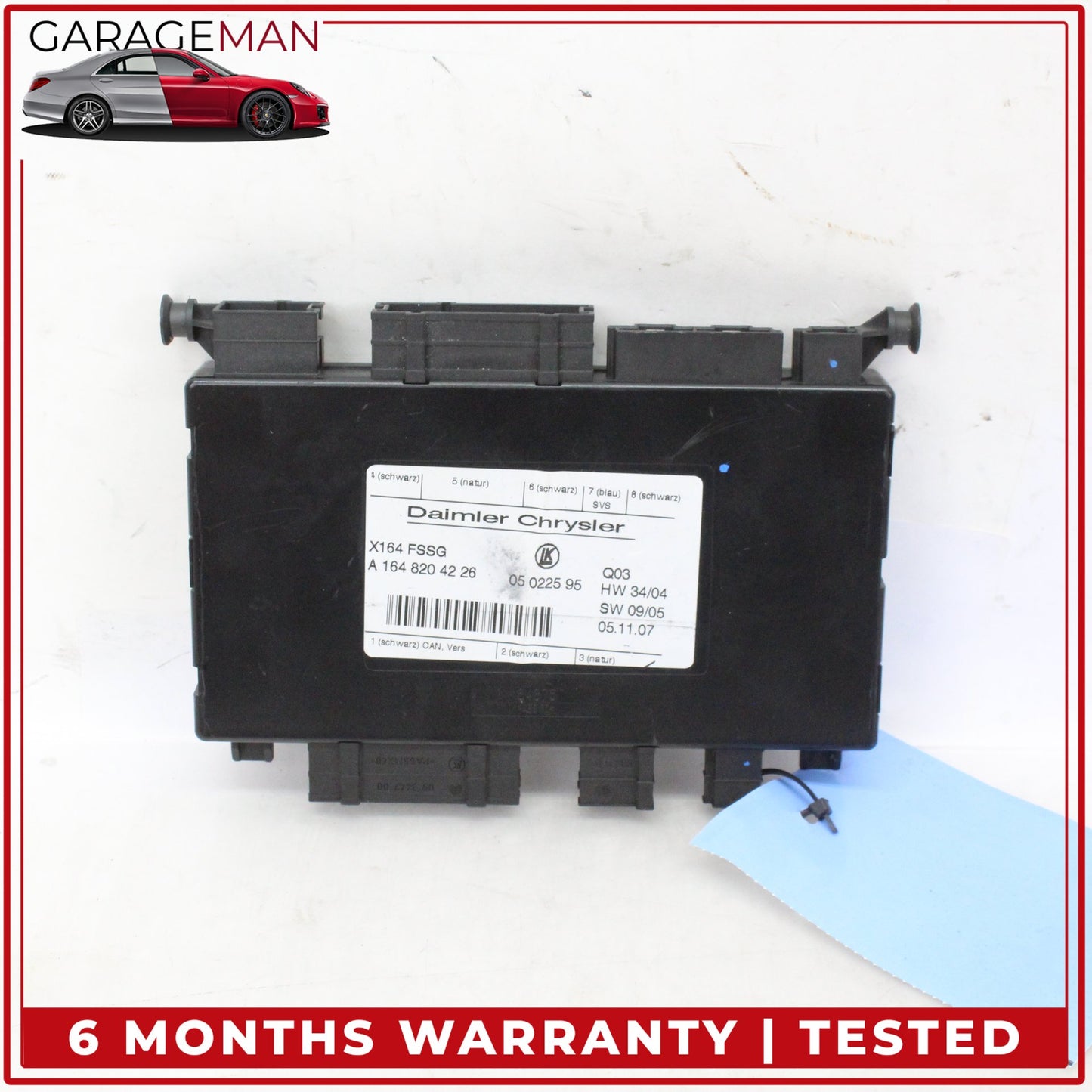 2007-2012 Mercedes X164 GL550 Third Seat Row Power Folding Control Module OEM