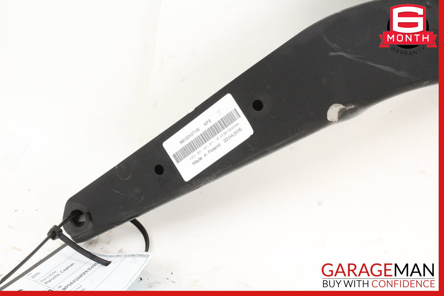 2013-2016 Porsche Cayman 981 Rear Sub Frame Crossmember Cradle 98133107110 OEM
