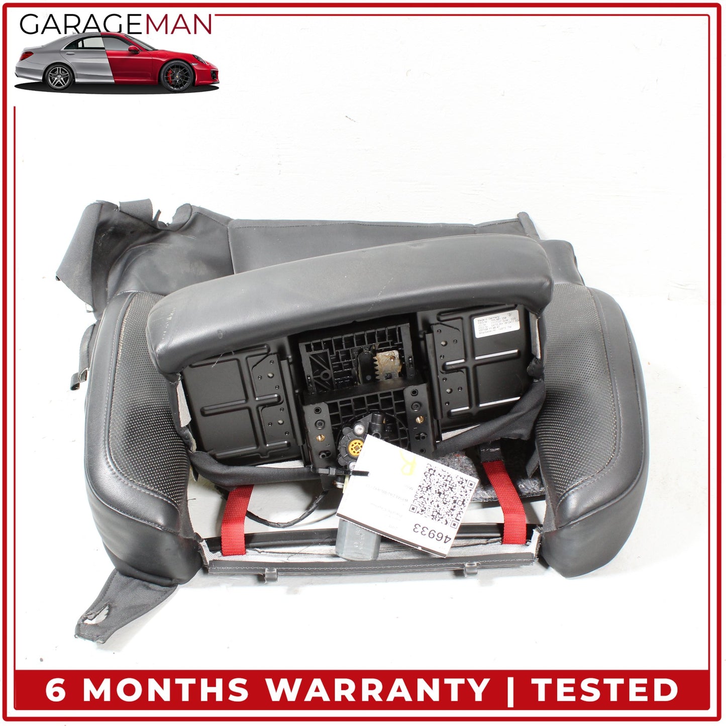 2011-2018 Porsche Cayenne 958 Front Right Lower Cushion w/ Track Frame &amp; Motor