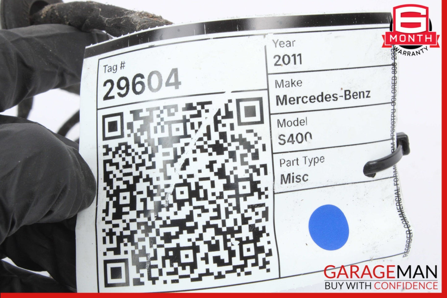 2010-2014 Mercedes-Benz S400 W221 Rear Bumper Parktronic Wire Harness Cable OEM
