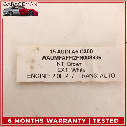 2008-2017 Audi A5 A4 Windshield Washer Fluid Reservoir Tank 8T0955453B OEM