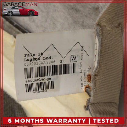 2010-2017 Mercedes C207 E400 E550 Front Left Side Upper Seat Cushion OEM