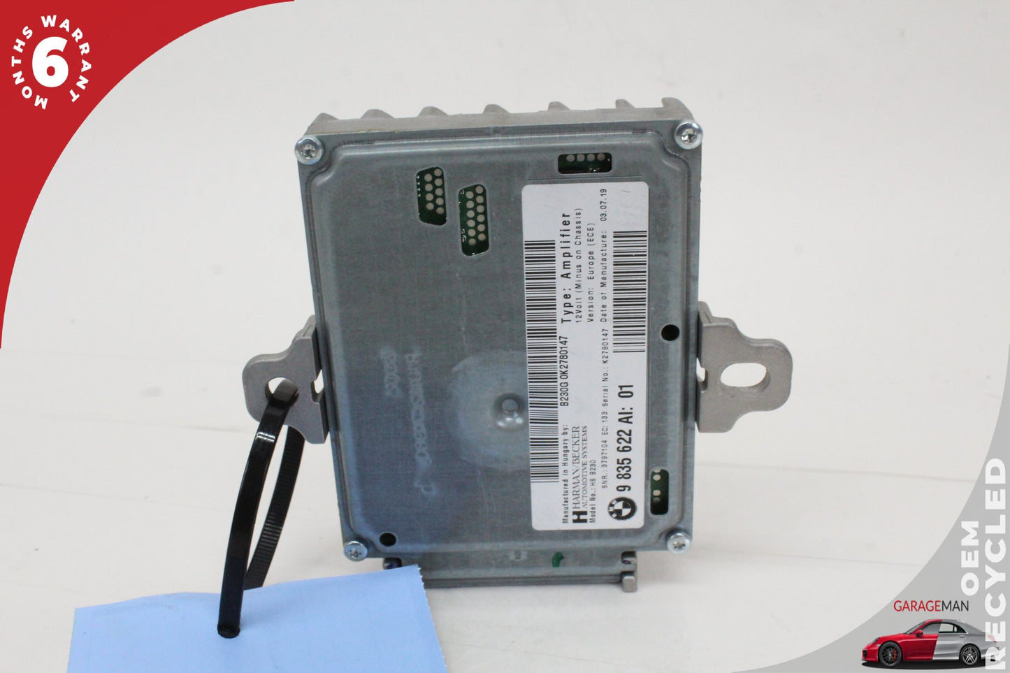 2019-2024 BMW 330i G20 Active Sound Amplifier Amp Harman Becker 9835622