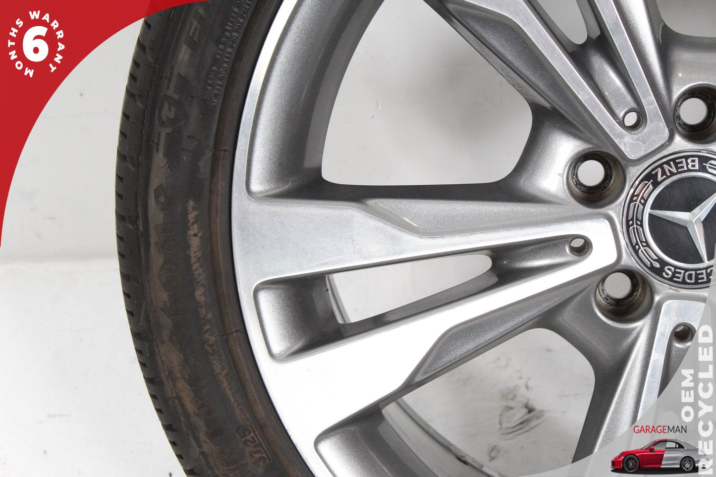 2015-2018 Mercedes W205 C300 Rear Side Wheel Tire Rim 8.5Jx18H2 ET56 OEM