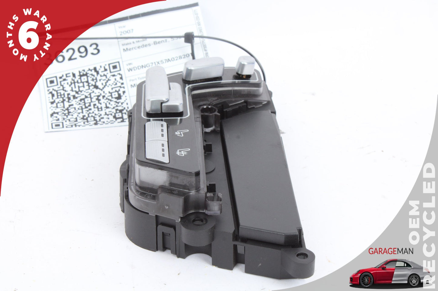 2007-2013 Mercedes W221 S550 S400 Rear Left Side Seat Control Memory Switch OEM
