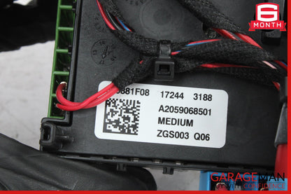2018 Mercedes-Benz C300 W205 Sedan Rear SAM Fuse Box Relay Module 2059068501