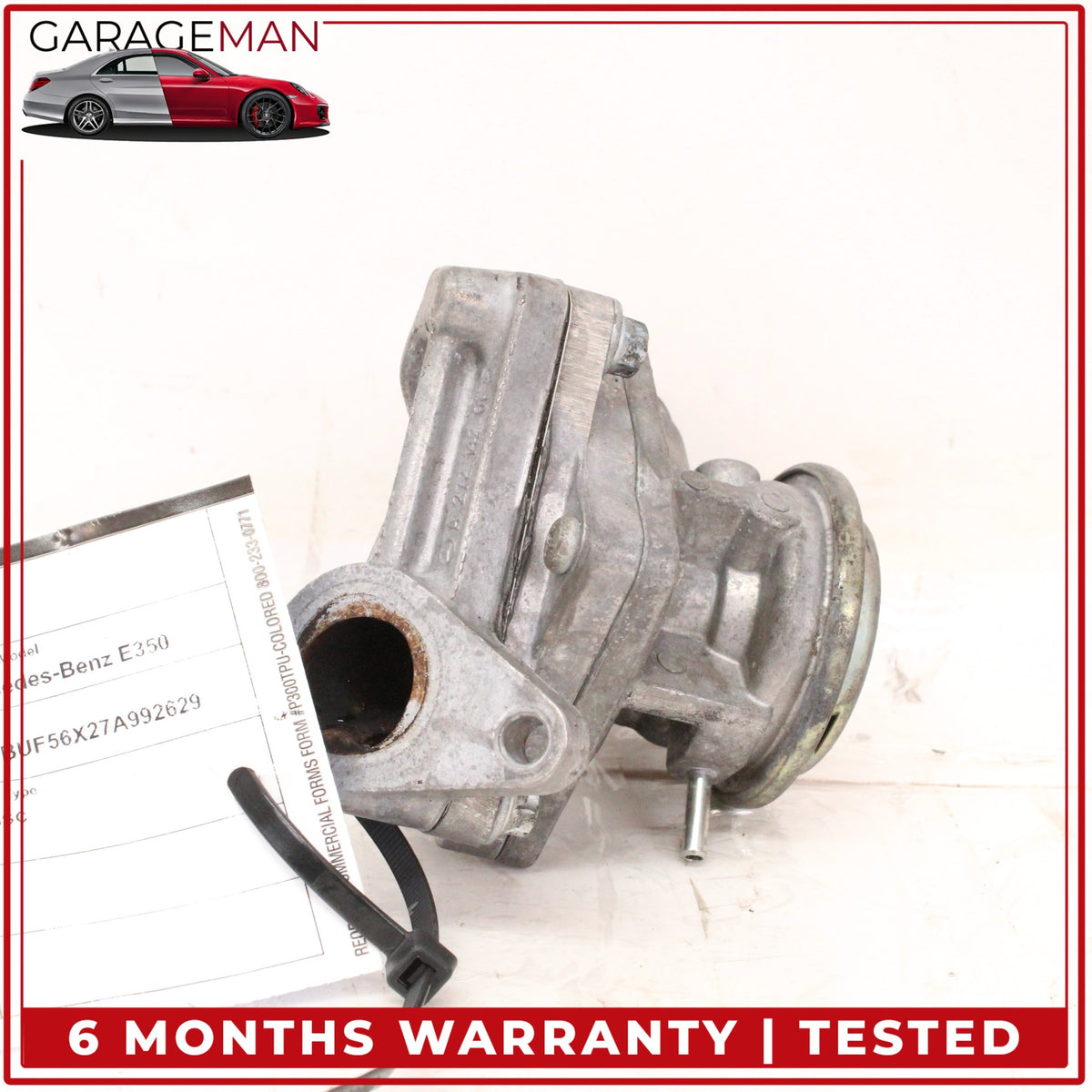 2005-2015 Mercedes W211 E350 Smog Air Pump Check Valve Left Side 0021407460 OEM