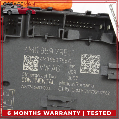 2017-2024 Audi Q7 Rear Left or Right Side Door Control Module 4M0959795E OEM