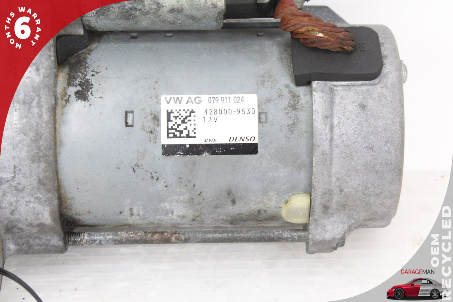 2013-2018 Audi A8 S8 4.0L Engine Starter Motor Denso 079911024 OEM